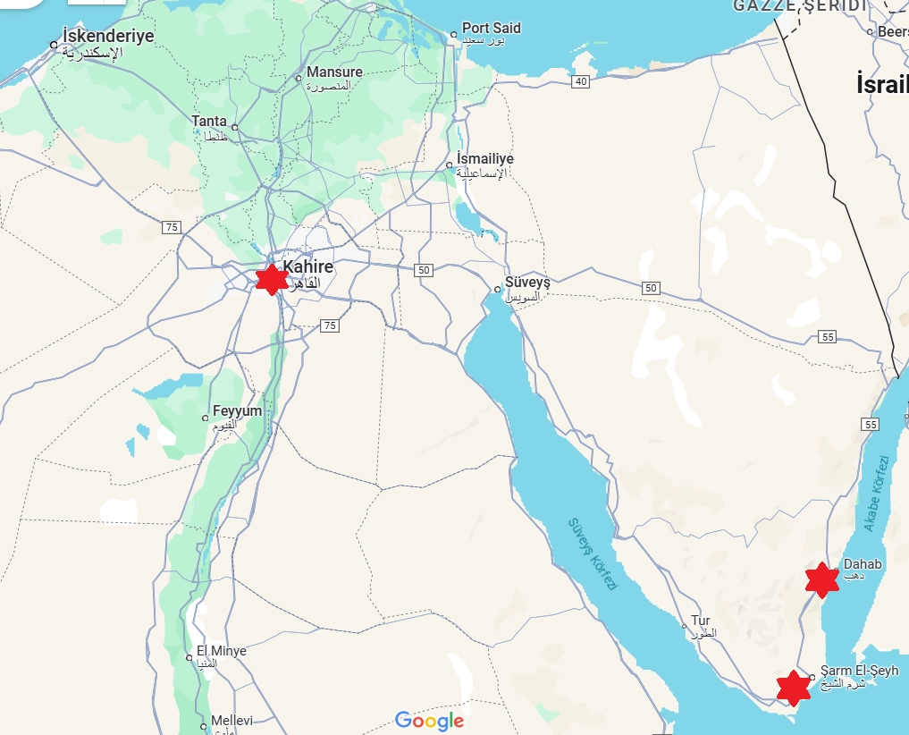 Mısır rotası görseli